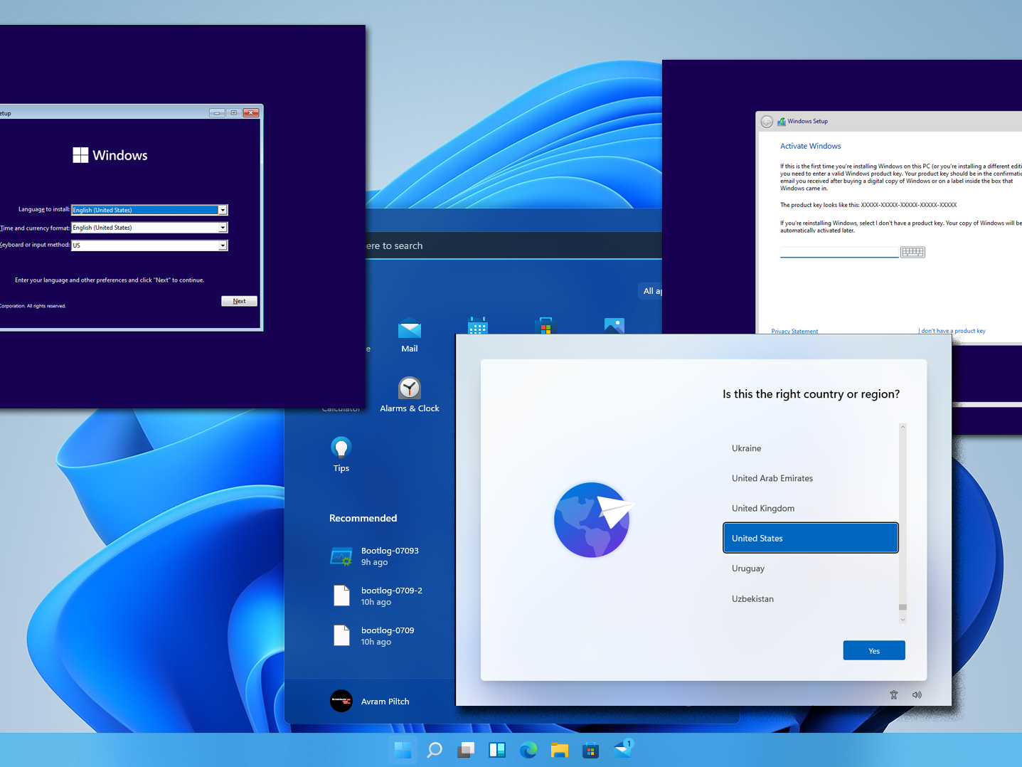 Operációs rendszer telepítés – asztali PC